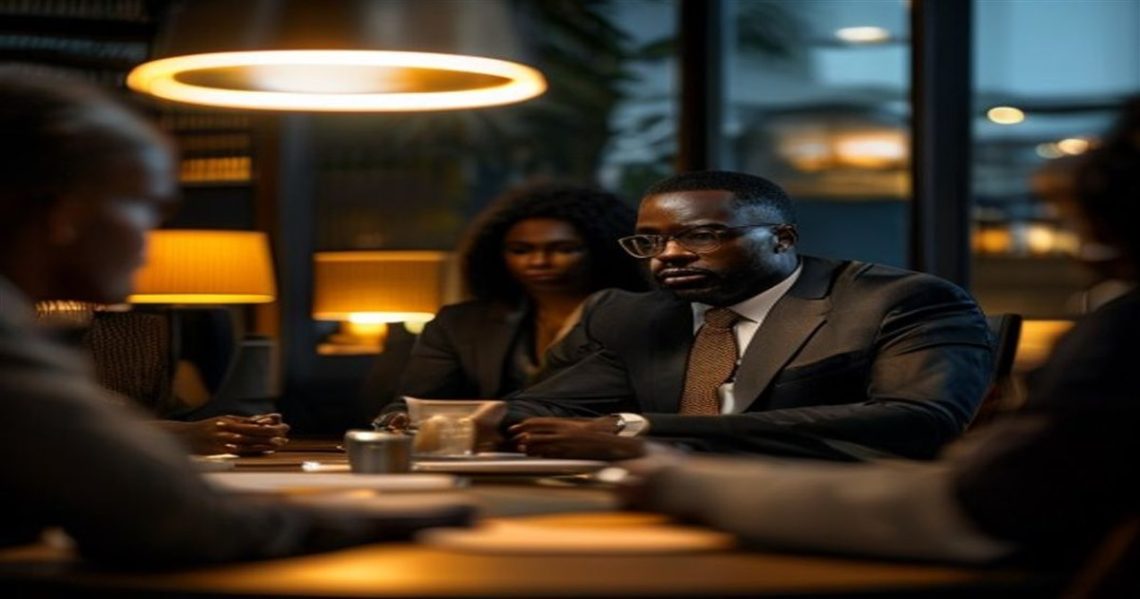 Business owner counting employees on a staff list to check designated employer status under the Employment Equity Act