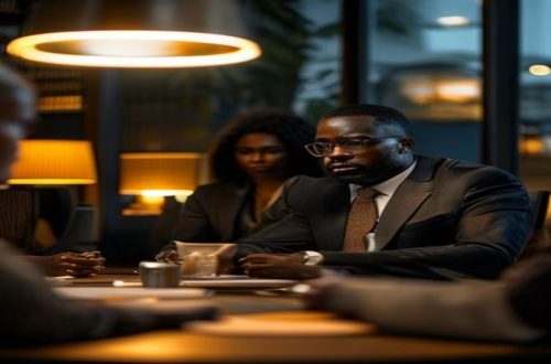 Business owner counting employees on a staff list to check designated employer status under the Employment Equity Act