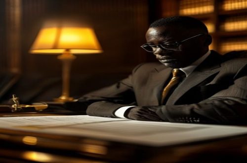 South African small business owner reviewing Employment Equity Amendment Act compliance documents at a desk